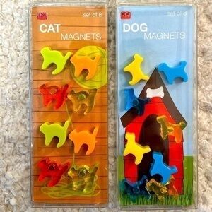 DCI Cat + Dog Magnet Sets